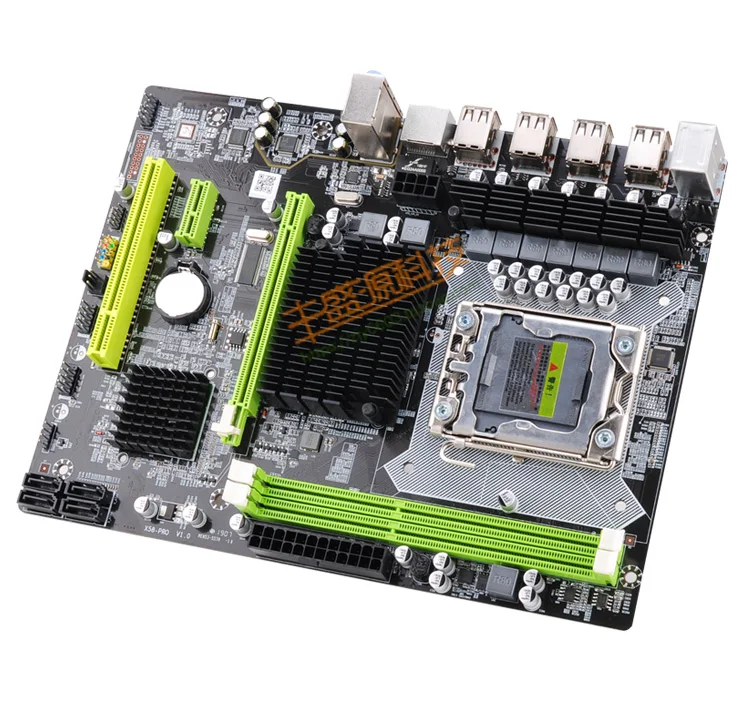 Atermiter X58 LGA 1366 материнская плата поддерживает серверную память REG ECC и процессор xeon поддерживает процессор LGA 1366