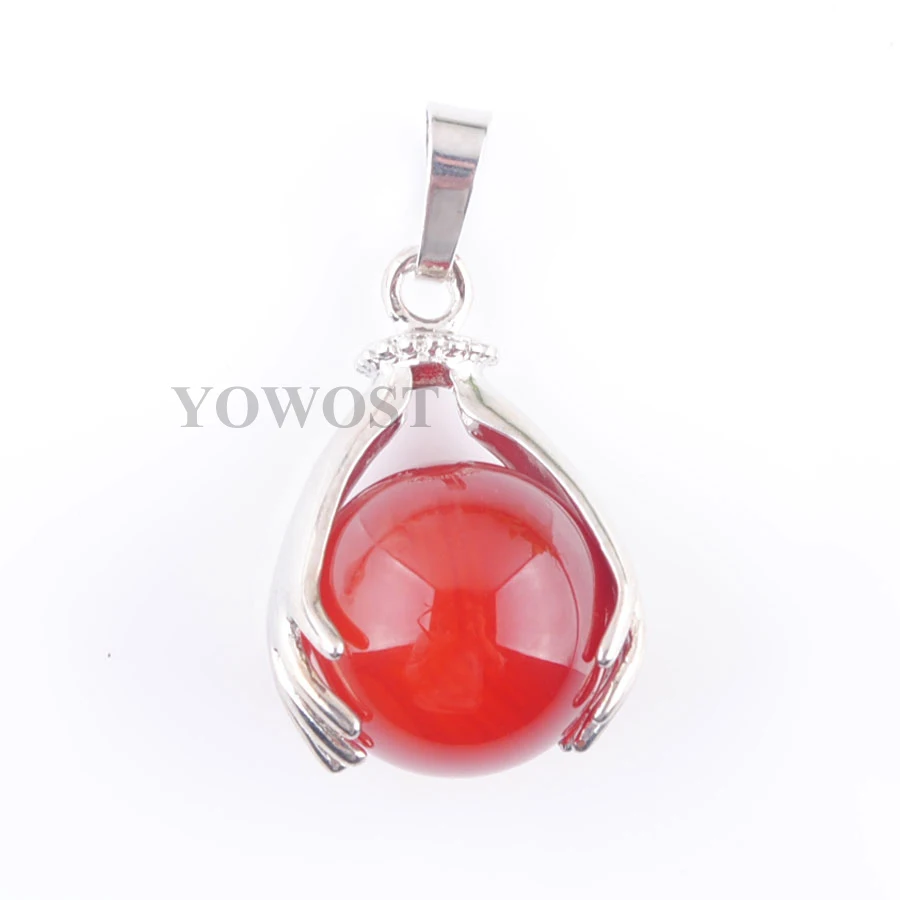 Ожерелья с подвесками для женщин и мужчин ювелирные изделия натуральный камень