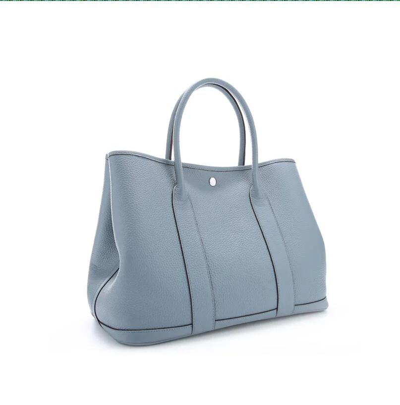 

100% Genuine leather handbag luxury garden bag women famous brands high quality cow leather shoulder bag totes large 30-36CM