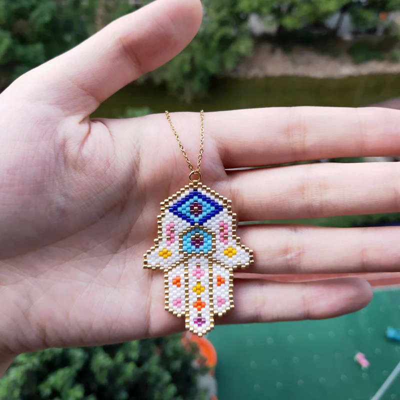 

Ожерелье женское Fairywoo, в готическом стиле, с белыми бусинами