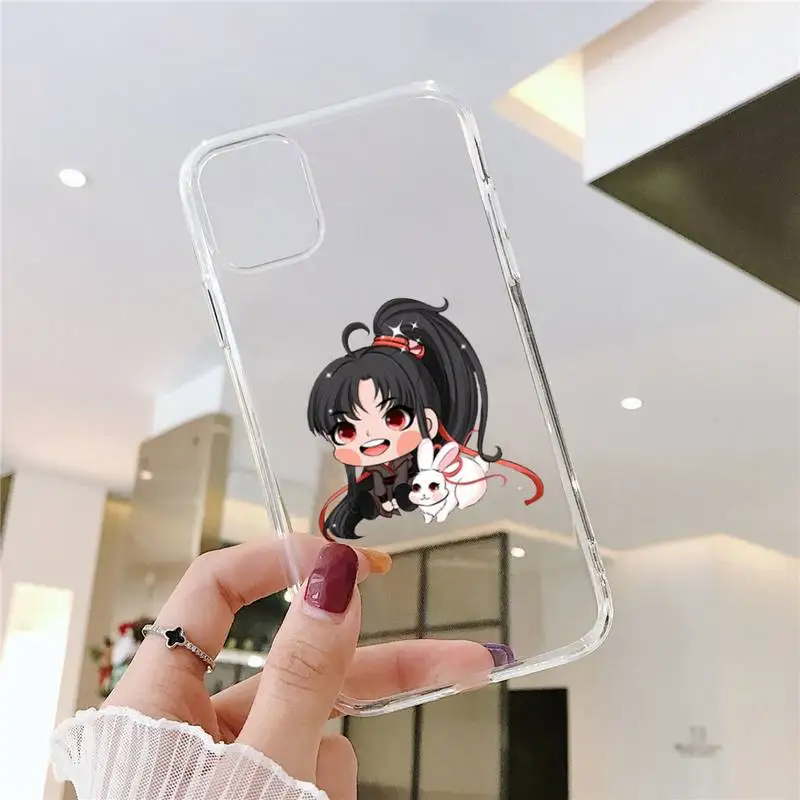 

Mo Dao Zu Shi Phone Case Transparent soft For iphone 5 5s 5c se 6 6s 7 8 11 12 plus mini x xs xr pro max