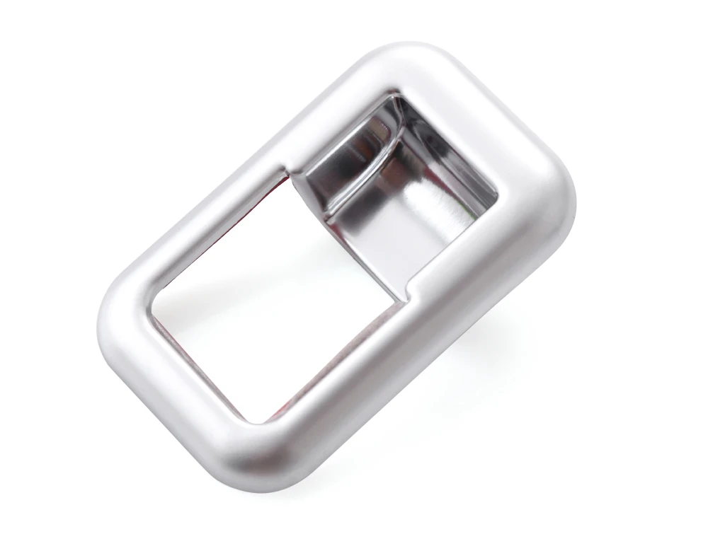 Новый Автомобильный интерьер Матовый хромированный дверной переключатель