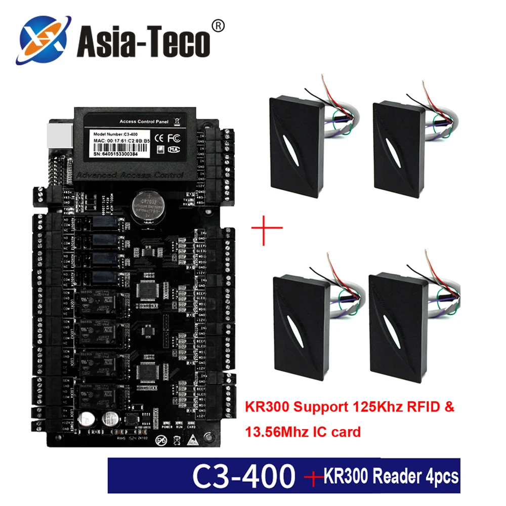 TCP/IP RS485 коммуникация на основе IP-интерфейса 4 шт. NFC KR300 считыватель улучшенный