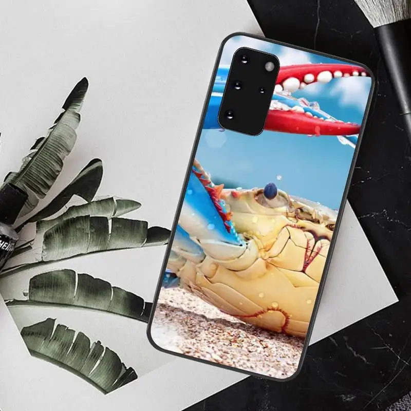 PENGHUWAN Прекрасный краб Новое поступление черный чехол для сотового телефона Samsung