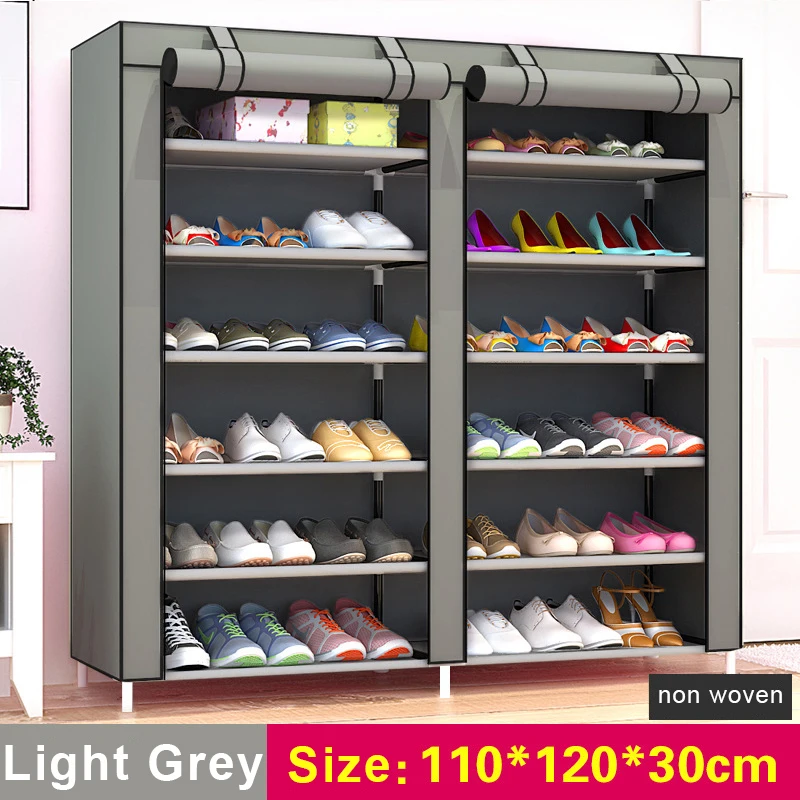 

36 pairs shoes storage non woven fabric shoes rack organizer