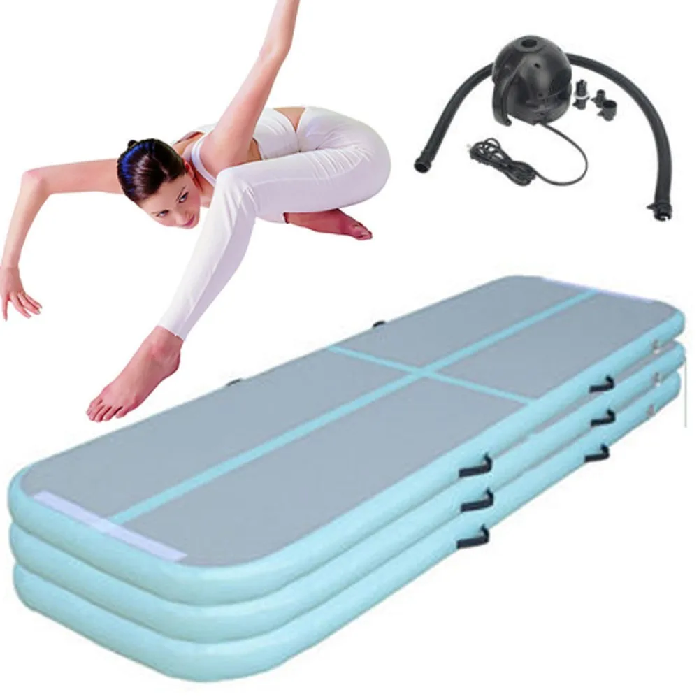 4M Airtrack Promotion ! Customized Logo Inflatable Air Floor Mat For Home Use DWF Tumble Track Bounce Jumping | Игрушки и хобби