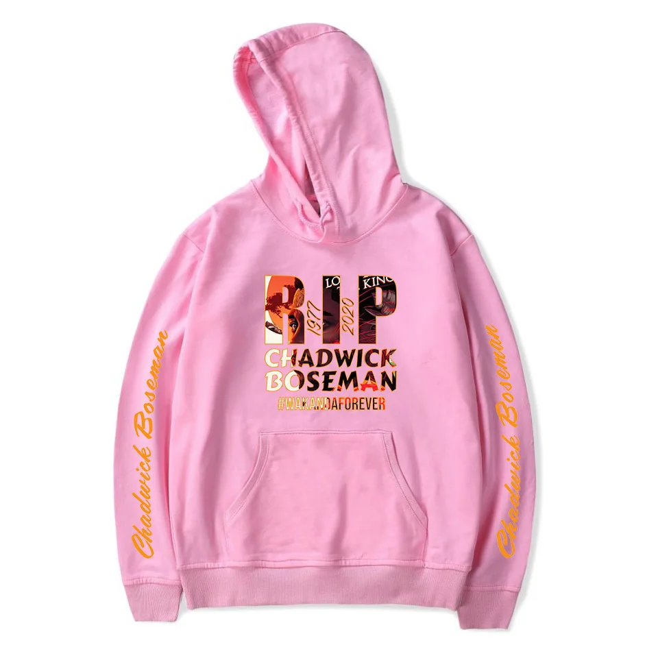

2021 New Chadwick Boseman Print Hoodie Casual Sweatshirts Men/Women Hoodies Harajuku Streetwear Autumn Clothes