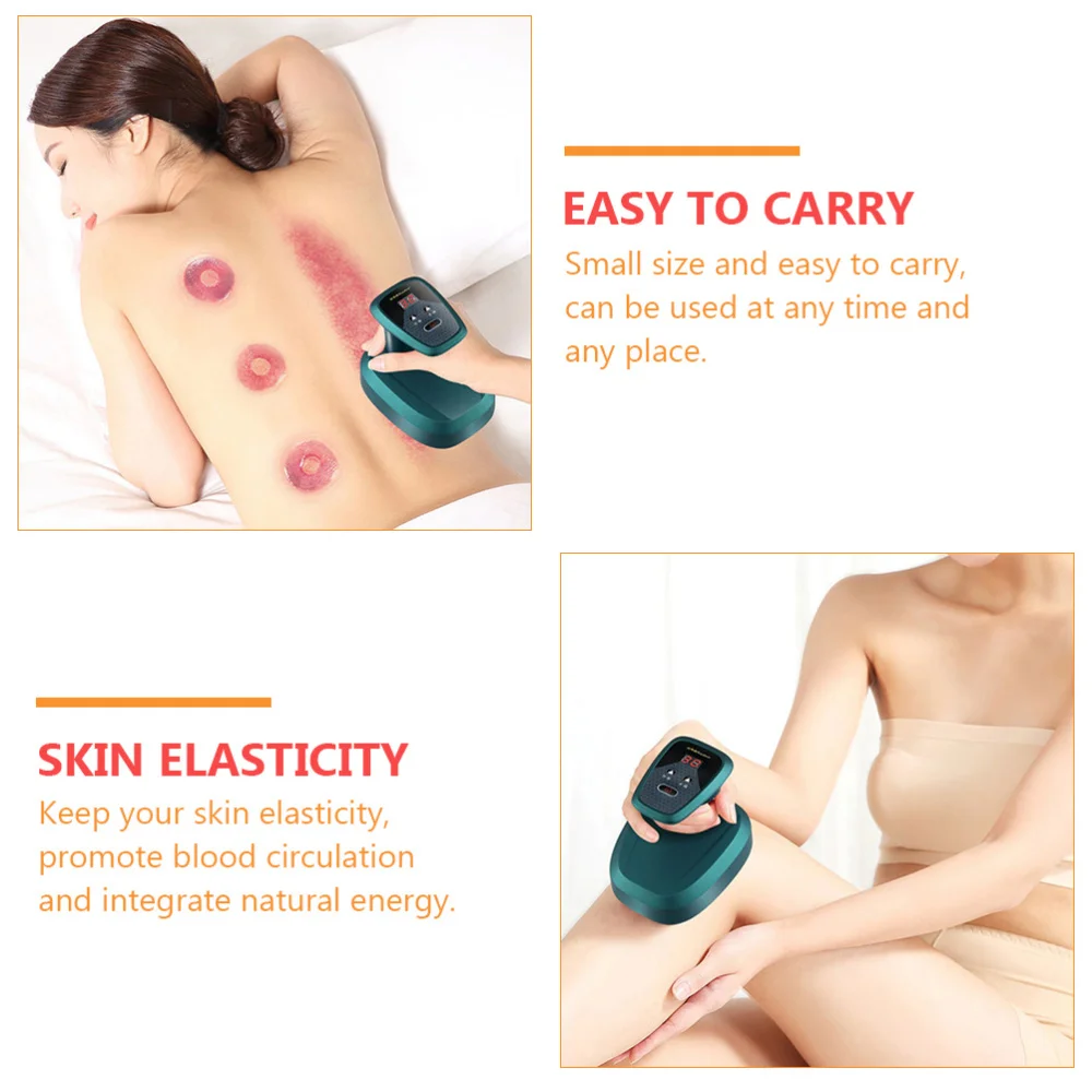 

1 Set Electric Scraping Instrument Durable Cupping Device Meridian Massager