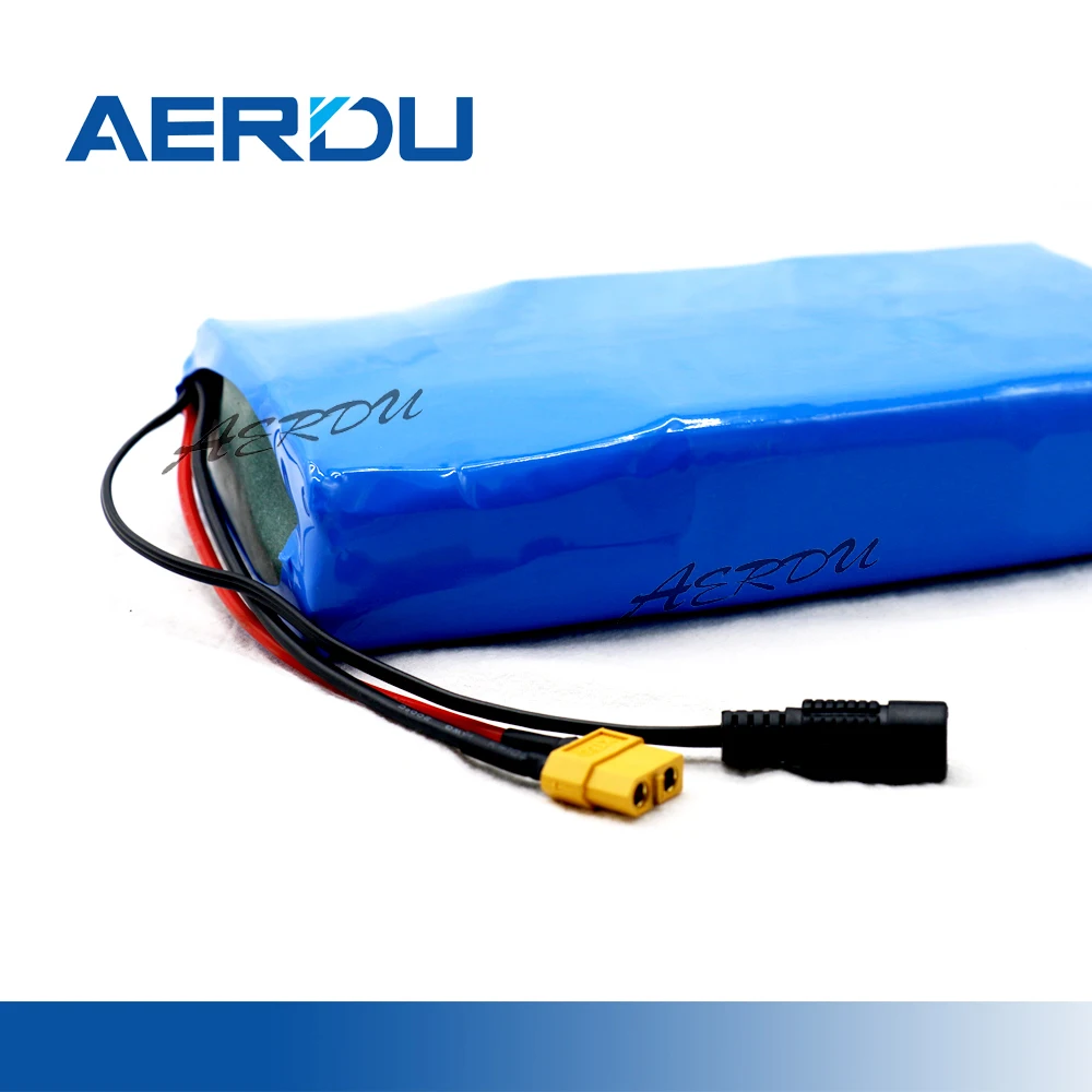 

AERDU 25v 10s3p 18650 Lithium Ion Battery Pack 2500mAh 36v 7.5ah 500w 42v For Motor Electric Scooter Vehicle Ebike Bicycle+XT60
