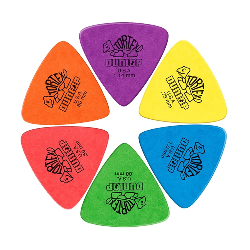 Электрогитара Dunlop Tortex аксессуары для басов Классическая гитарная треугольная