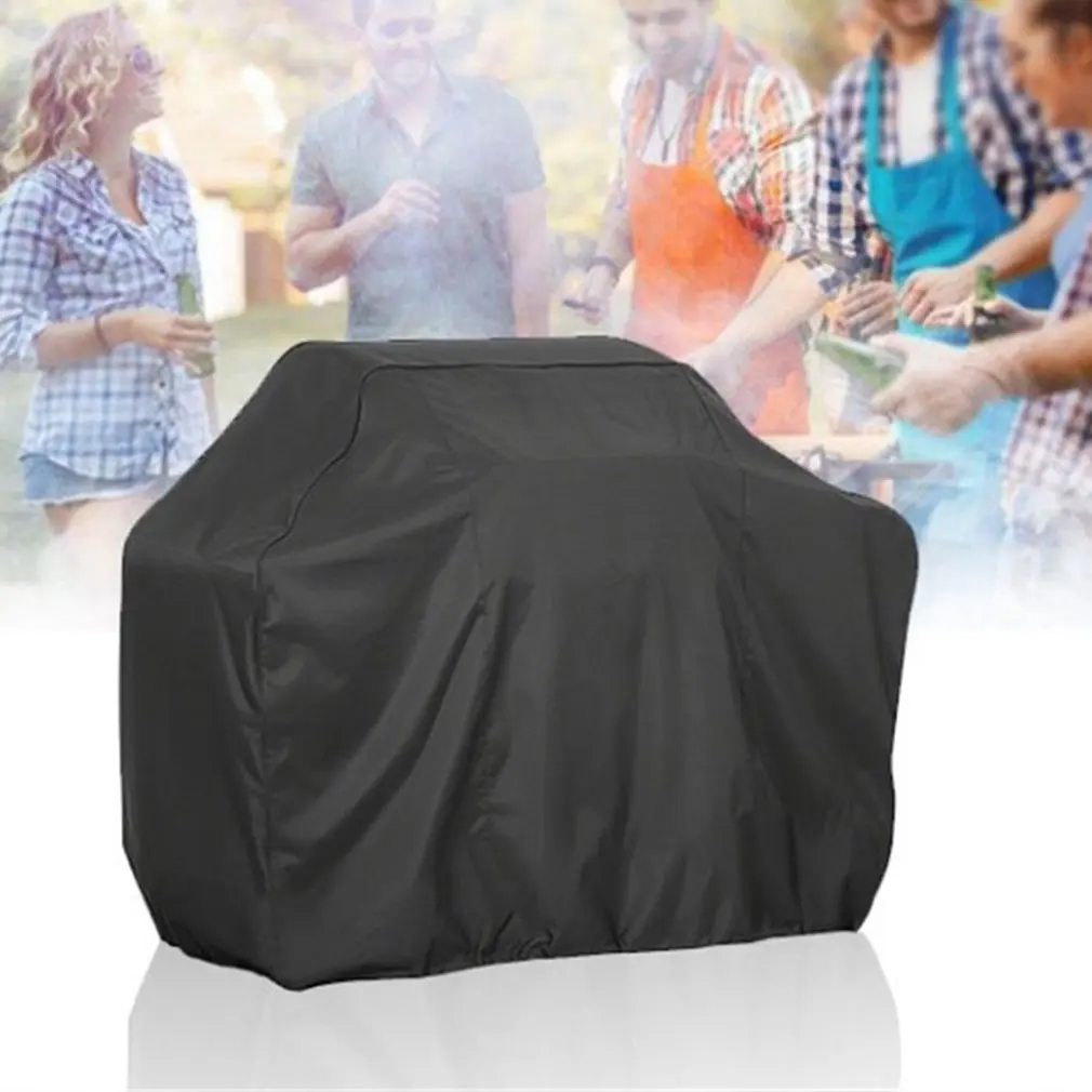 

Barbecue Cover Waterproof Suitable For Outdoor Grill Cover Dustproof And Sunscreen Universal In All Seasons