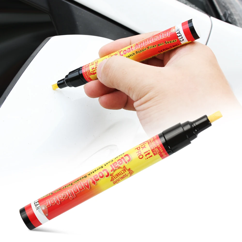 Горячая Распродажа ручка для рисования автомобиля Fix It PRO Clear Coat применение