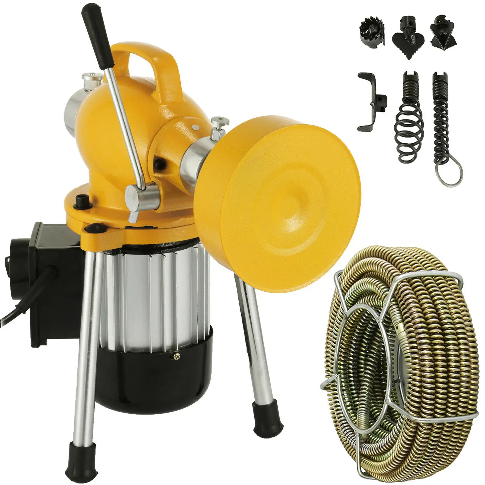 

400W Electric Sewer Sectional Pipe Drain Cleaning Cleaner Sewer Machine 20-100mm​