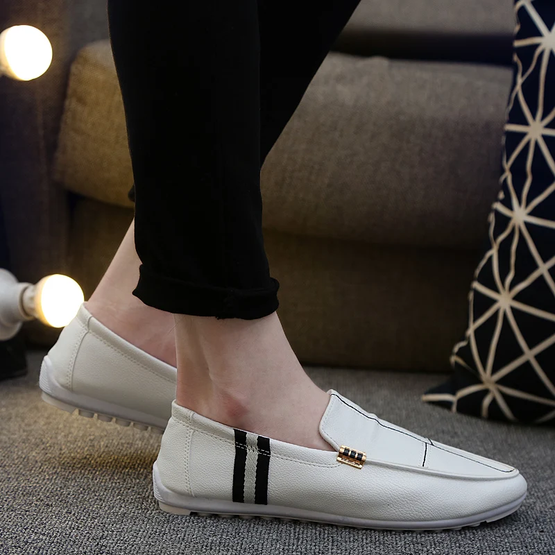 Мужские ботинки без шнуровки Chaussure Homme дешевые итальянские кожаные мужские