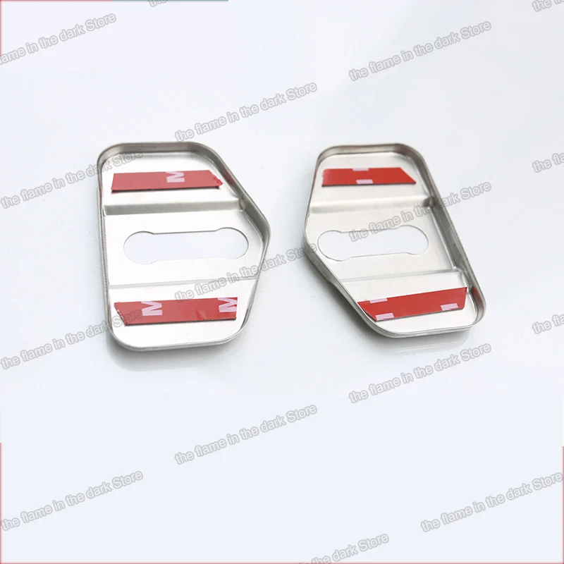 Lsrtw2017 нержавеющая сталь замок для двери автомобиля пряжка крышка Geely Borui Emgrand Gt