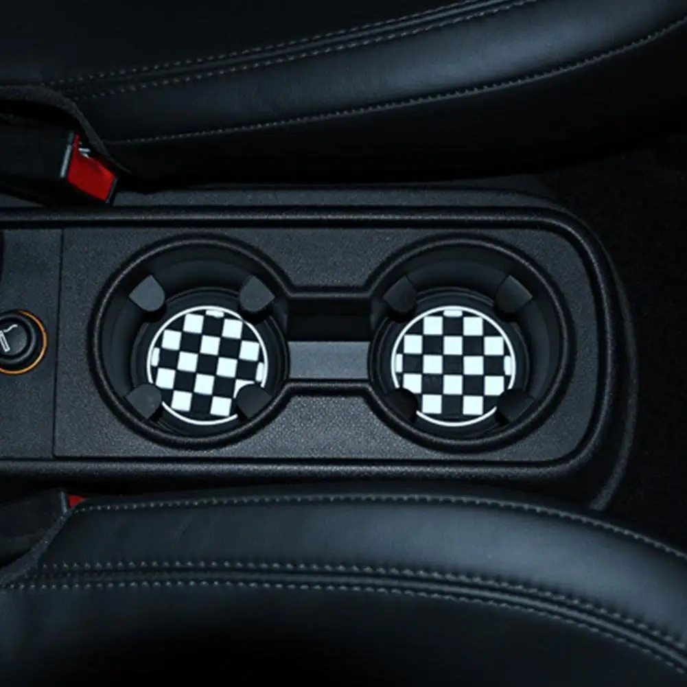Для mini cooper Полезная Противоударная чашка с силиконовой защитой NON-SLIP накладки mini cooper S compatriot partner R55 R56 R57 R60 F55 f56