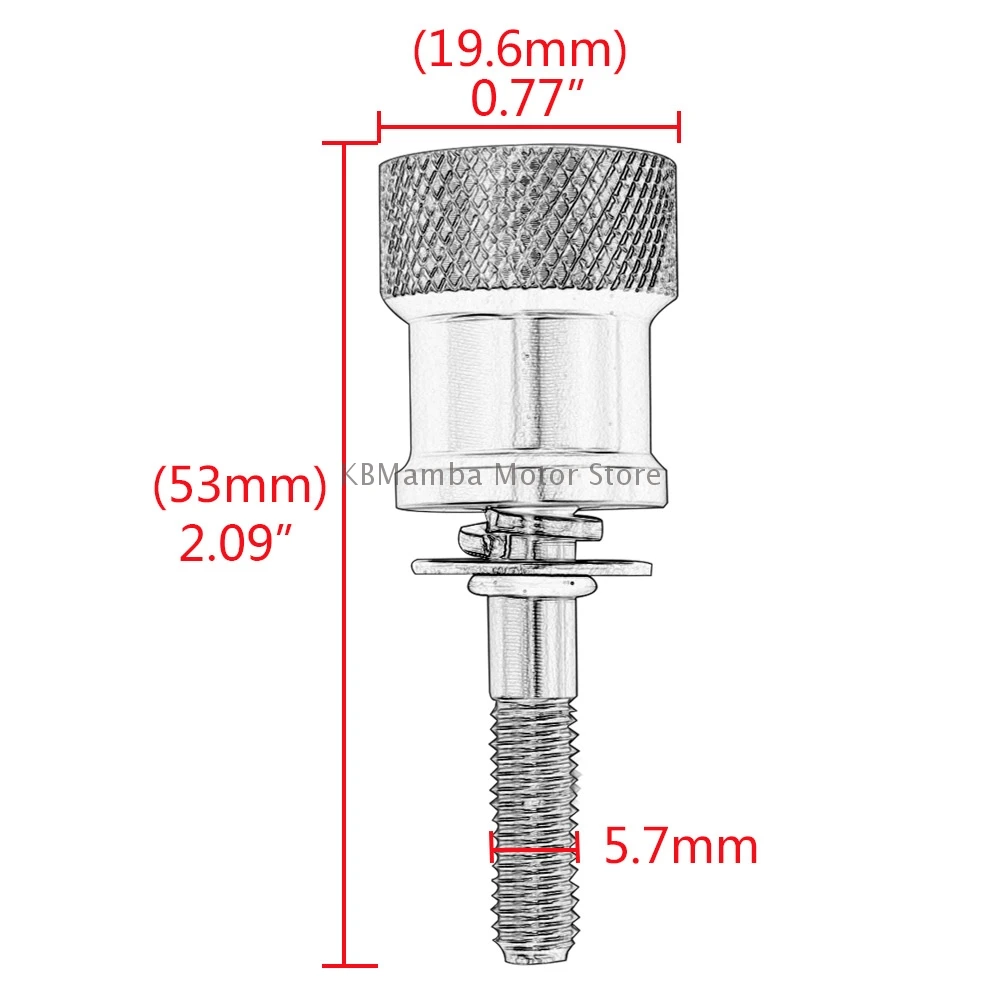 Моторный инструмент уменьшенного использования пластин Quick Release сиденье Tab болт