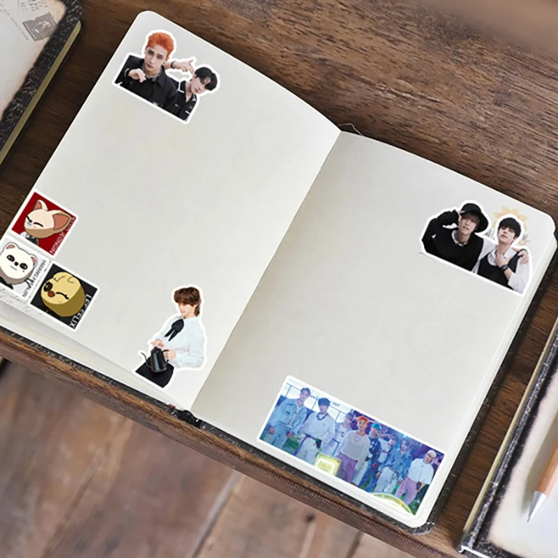 100 шт./Kpop модные стикеры со звездами для скейтборда костюма чехла ноутбука