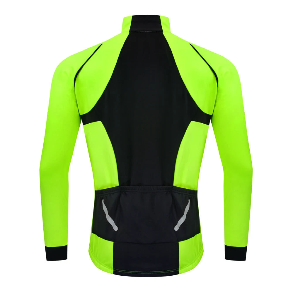 WOSAWE зимняя ветрозащитная велосипедная куртка теплая одежда водостойкий