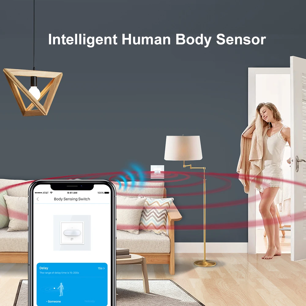 Смарт-датчик индукционный Zigbee сенсорный сенсор с инфракрасным датчиком стандарт
