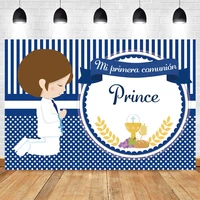first communion god bless child party decor background photography boy baby shower birthday backdrop photocall for photo stuid
