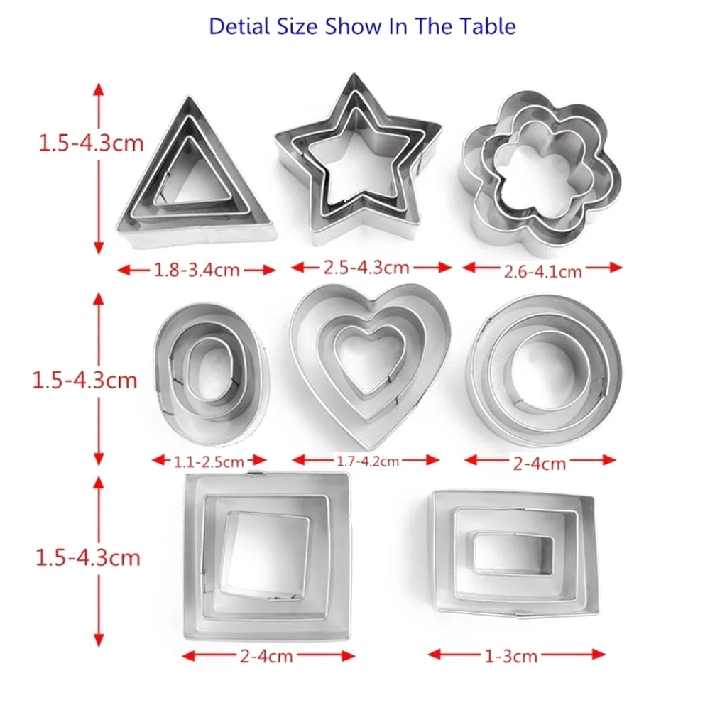 Набор для выпечки резак печенья форма торта инструмент шоколада и помадки
