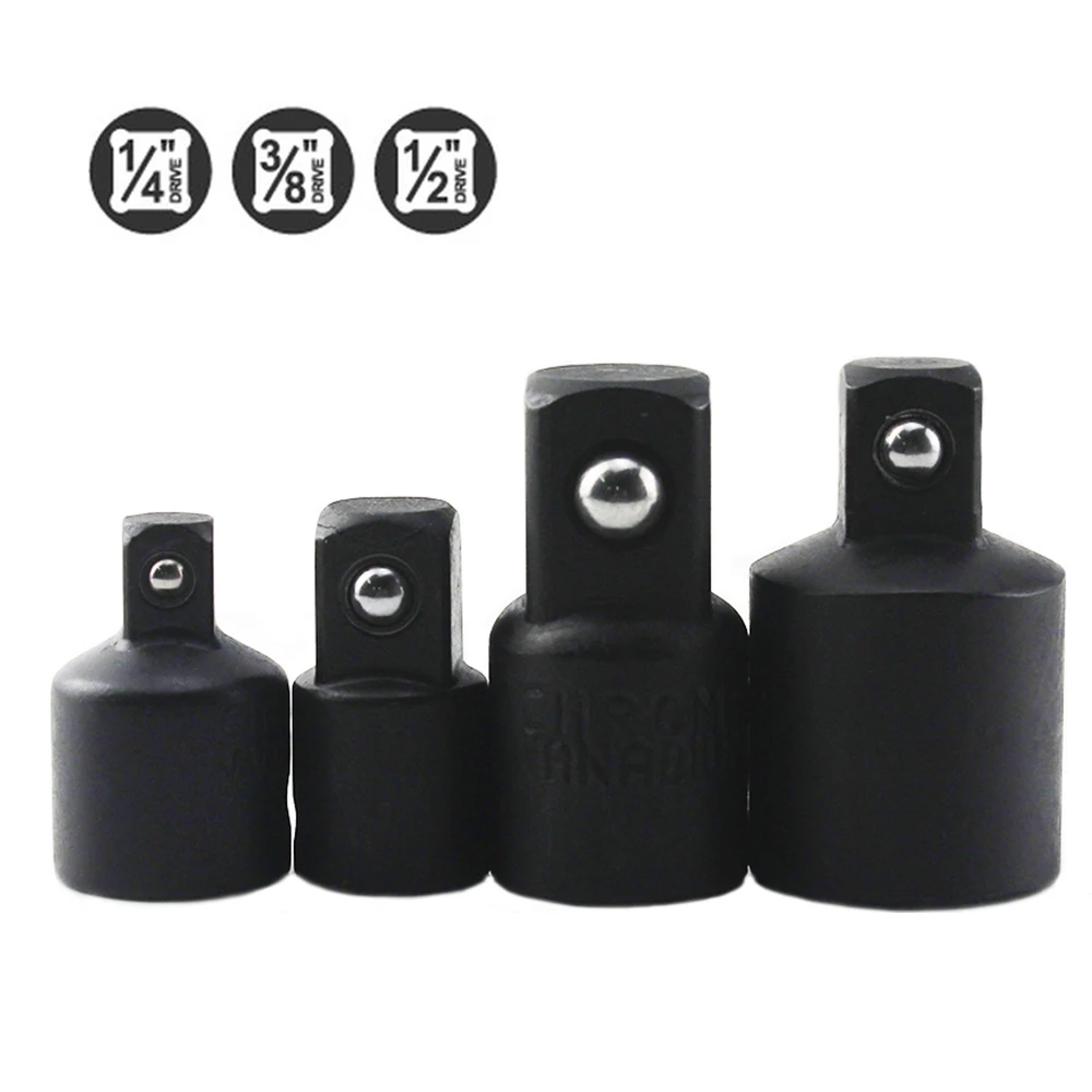 

1pc Ratchet Wrench Socket Adapter Spanner Keys 1/2 to 3/8 3/8 to 1/4 1/4 to 3/8 3/8 to 1/2 Converter Drive Reducer Sleeve Tools