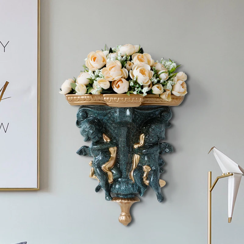 Декоративная ваза подвесная на стену европейская креативная каучуковая с