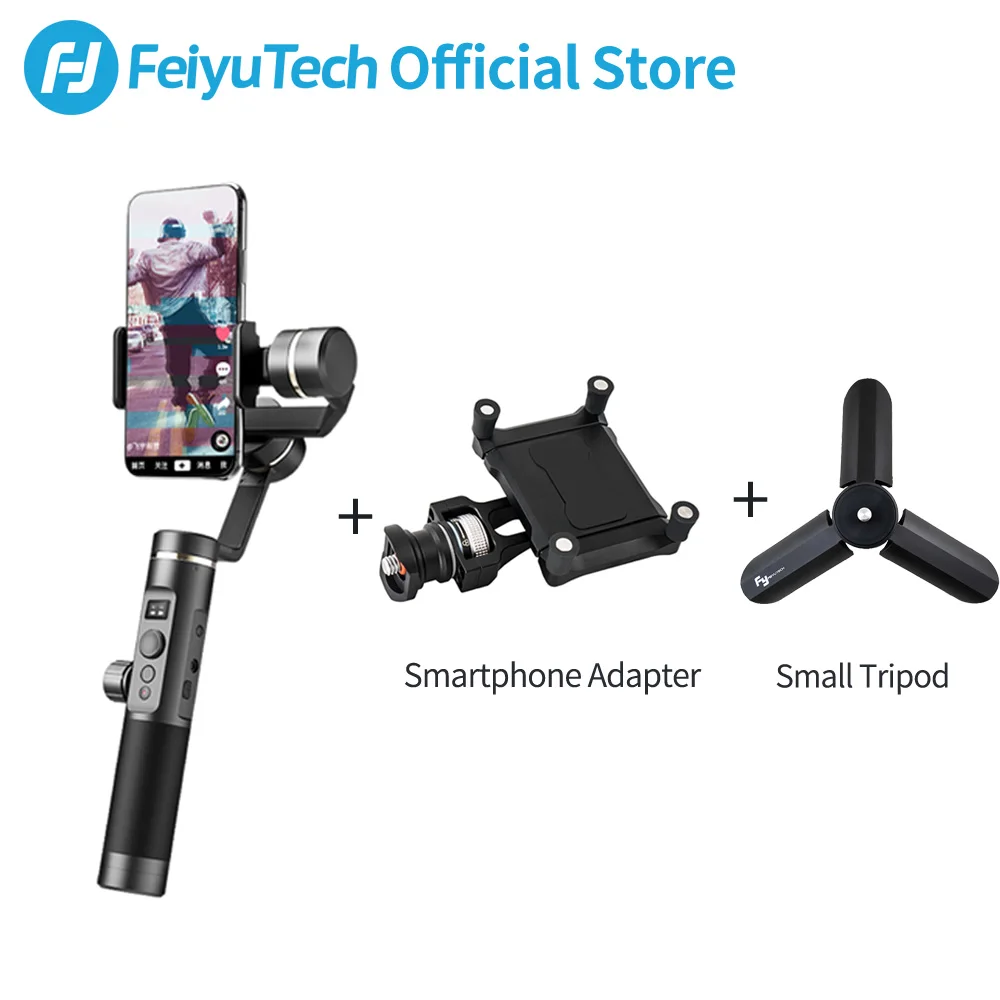 set 2 FeiyuTech SPG2 карданный 3-осевой Ручной Стабилизатор для смартфона iPhone X 8 7 OPPO samsung ViVO телефоны для смартфона с защитой от брызг - Комплект: set 2