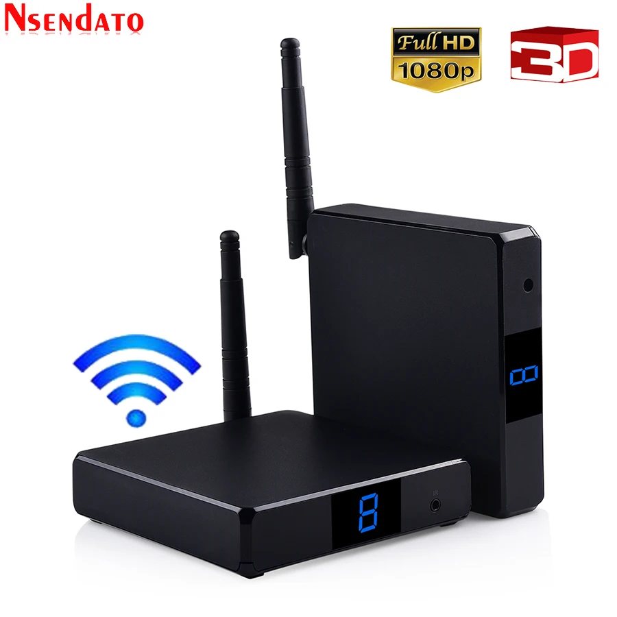 Measy FHD686 5 8 ГГц 200 м/660 футов беспроводной HD AV видео аудио передатчик приемник