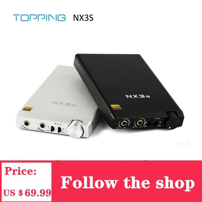 TOPPING NX3s плеер портативный усилитель для наушников с USB OPA2140 IME49720 Мини HIFI наушники