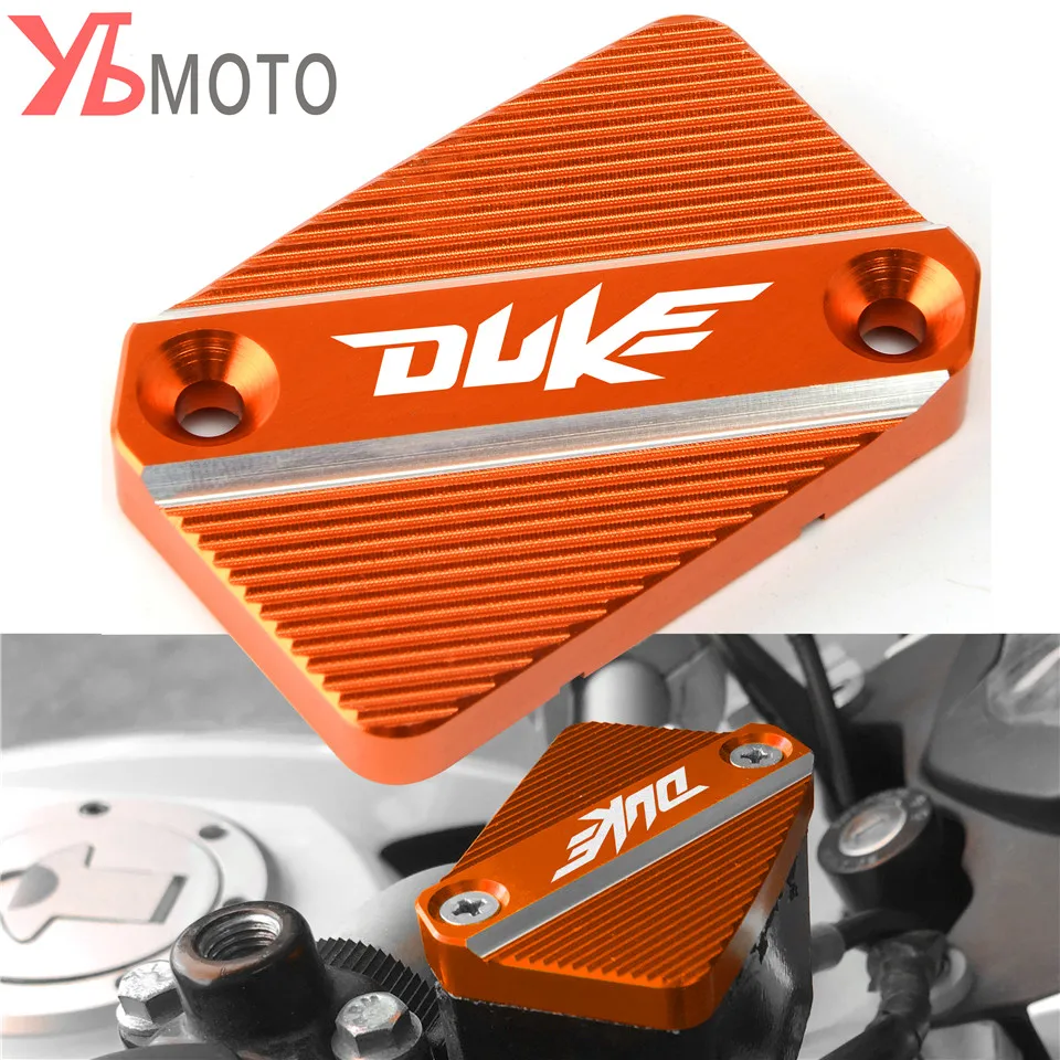 Новейшие стили подходит для KTM DUKE 125 200 250 390 690 Duke алюминиевая фотокрышка оранжевые
