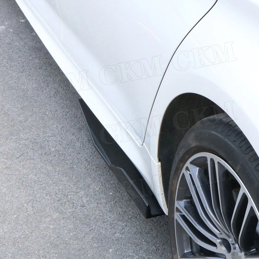 Универсальные боковые юбки из углеродного волокна для всех автомобилей дверные