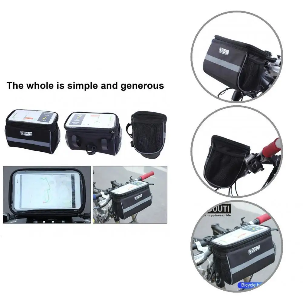 

Чехол для телефона на руль из ТПУ, велосипед, сумка для телефона, черный, легкий, высококачественный, светоотражающий чехол для телефона