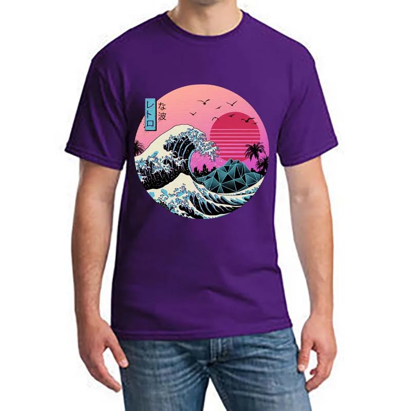 

Vaporwave Esthetic Funny Cartoon T-shirt Men Unisex Cool Streetwear T-shirt Japanese Anime Summer T-shirt Hip Hop Top Tees Man
