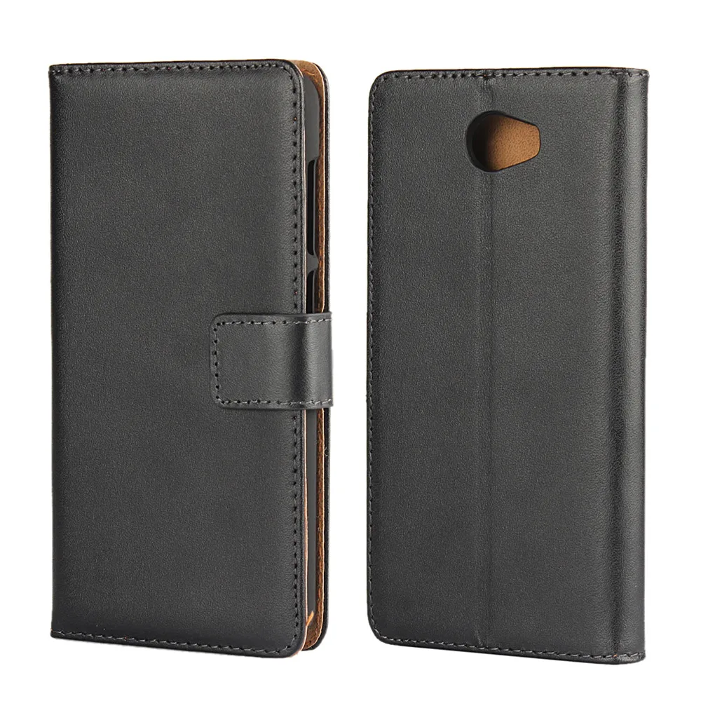 Роскошный компактный чехол-кошелек из натуральной кожи Y6 2 для Huawei Y5 Y5II