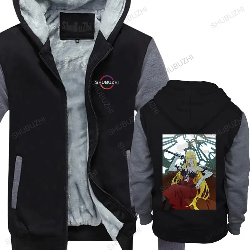 

Толстовка мужская с капюшоном Kizumonogatari Kiss-shot Acerola-orion Heart-под лезвиями