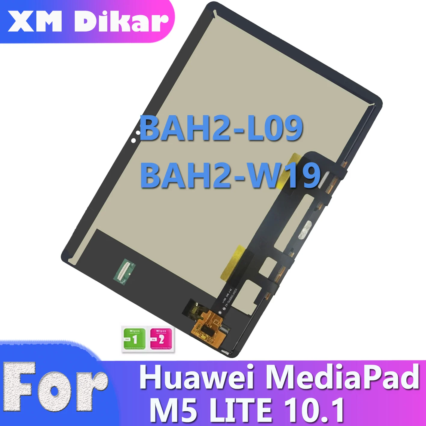 

100% протестирован для Huawei MediaPad M5 10,1 M5 Lite 10 BAH2-L09, ЖК-экран с сенсорным экраном, дигитайзер 10,1 дюйма в сборе