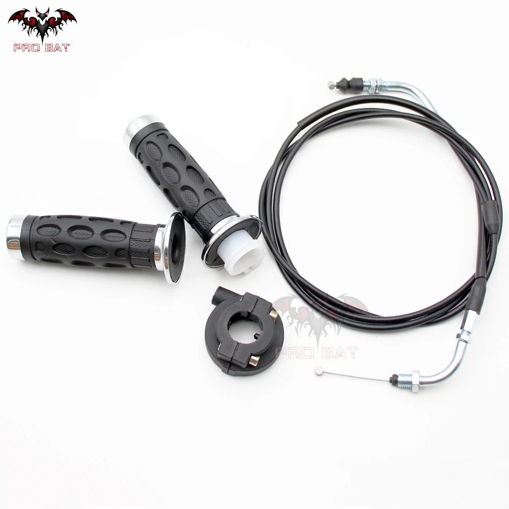 Поворотный захват дросселя с 7 8 &quotфотодержателем кабеля для GY6 50cc 80cc 125cc 150cc QMB139