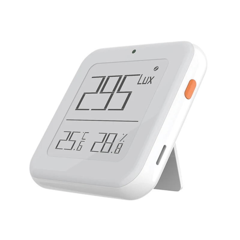 

ZigBee Smart Brightness Thermometer Sensor Real-time Light Sensitive Temperature Humidity Detector Tuya Smart App Control