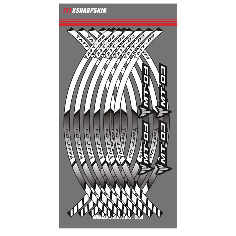 12 X наружное кольцо-наклейка для мотоцикла полосатые аксессуары колес