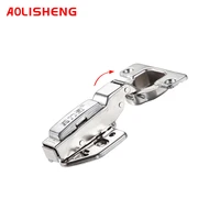 aolisheng rebounding buffering one way fixed furniiture hydraulic cabinet rebound hinges