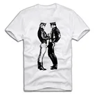 Футболка мужская хлопковая, с коротким рукавом, в винтажном стиле