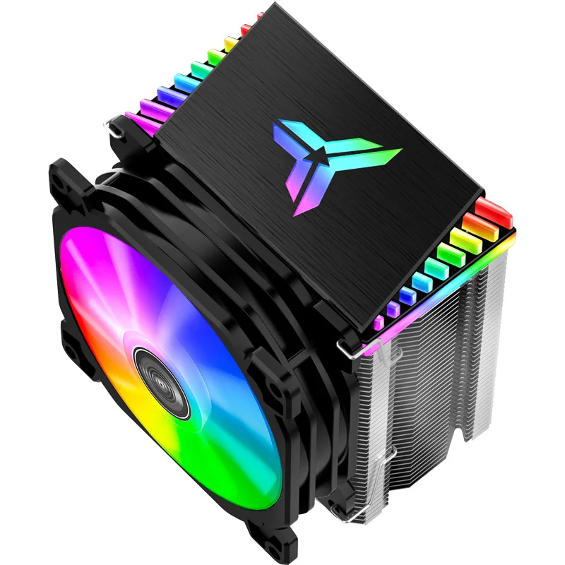 Jonsbo Cpu кулер 92X92mm Argb мини вентилятор 4 тепловые трубы радиатор для Lga775 1150 1151 1155 Am2 +
