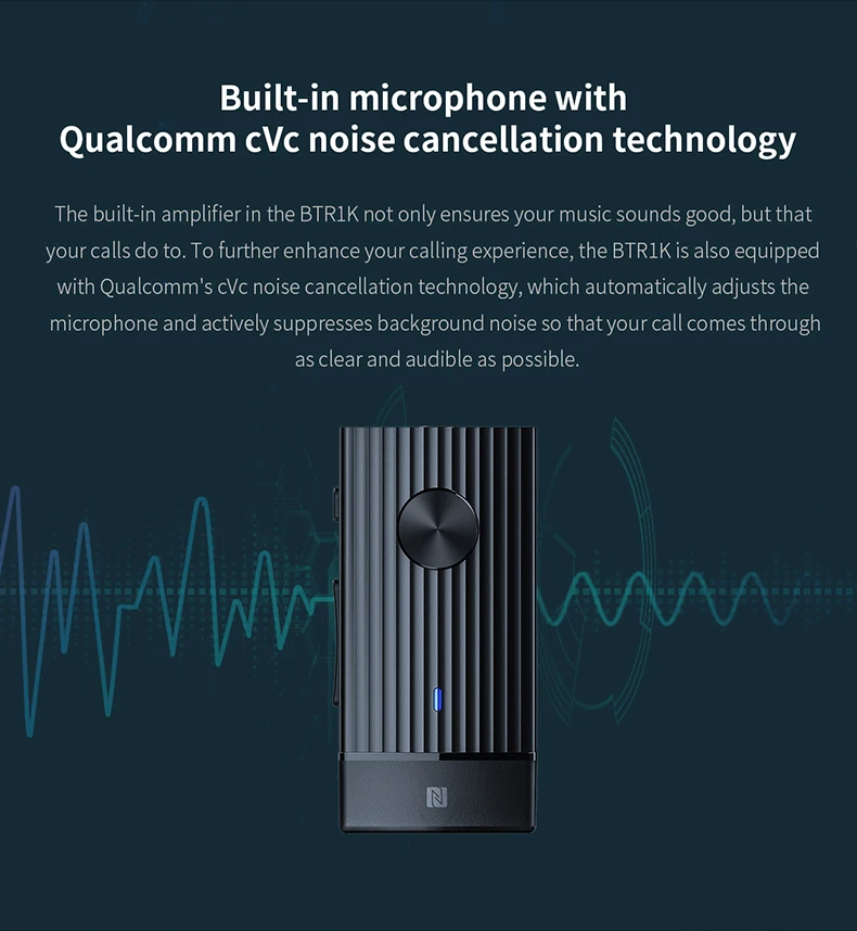 FiiO S порт s Bluetooth усилитель 5,0 BTR1K аудио приемник с поддержкой APTX/AAC/APTXLL, NFC сопряжение, USB DAC и порт type C