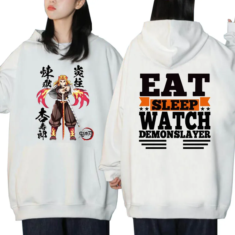

Толстовка с капюшоном в стиле аниме, рассекающий демонов, пуловеры Rengoku kyouпрорис, топы, уличная одежда