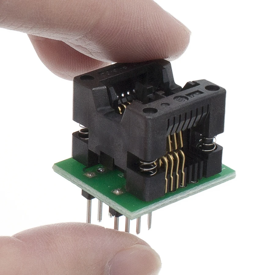 SOIC8 SOP8 К DIP8 адаптер программатора EZ гнездо модуля преобразователя 150mil|sop8 to dip8|soic8