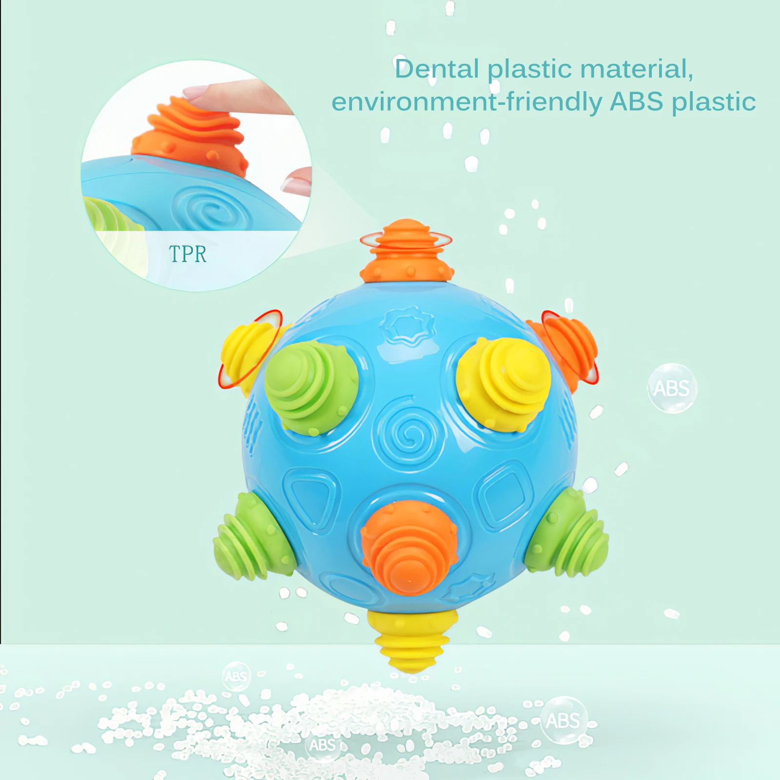 

Baby Toy Ball Newborn Kids Music Shake Dancing Ball Toy Free Bouncing Sensory Developmental Ball Music Vibrating Dancing Balls