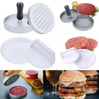 Круглые инструменты для мяса, пресс для гамбургеров, пластиковый, для мяса, говядины, гриля, бургеров, форма для котлет, кухонные принадлежности
