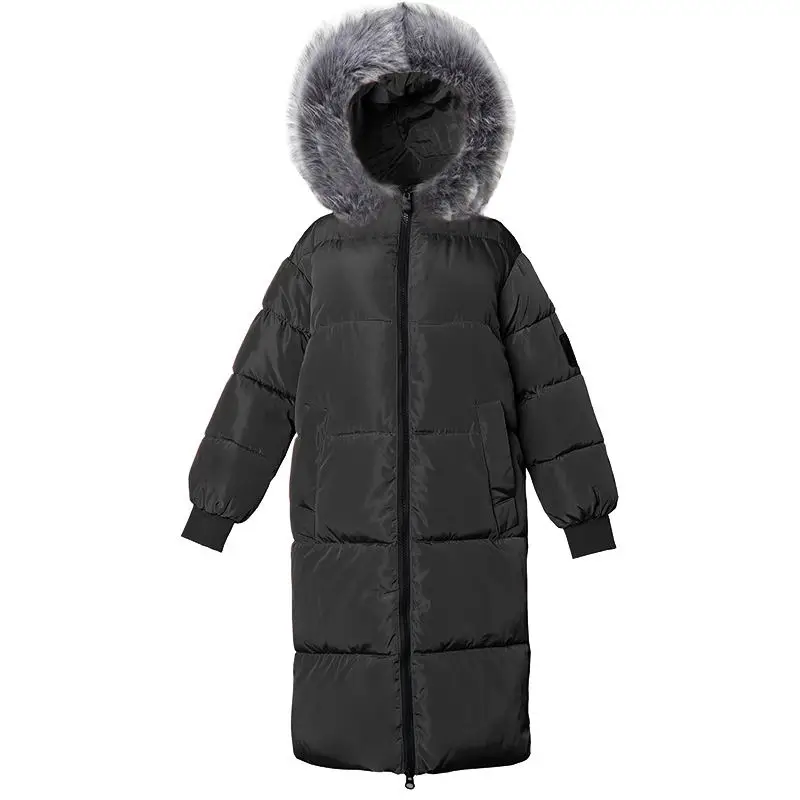 Женское зимнее пальто большого размера 6XL 7XL новые длинные парки женские пуховики